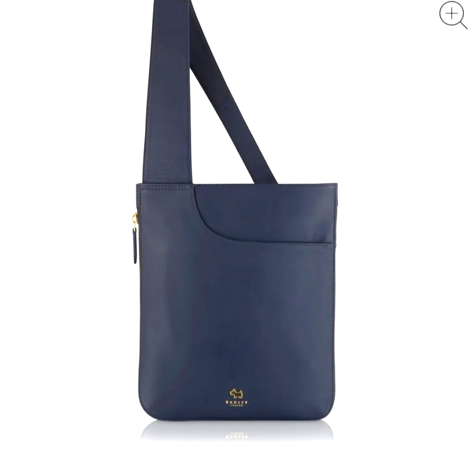 Radley London Pockets Crossbody Purse Navy
